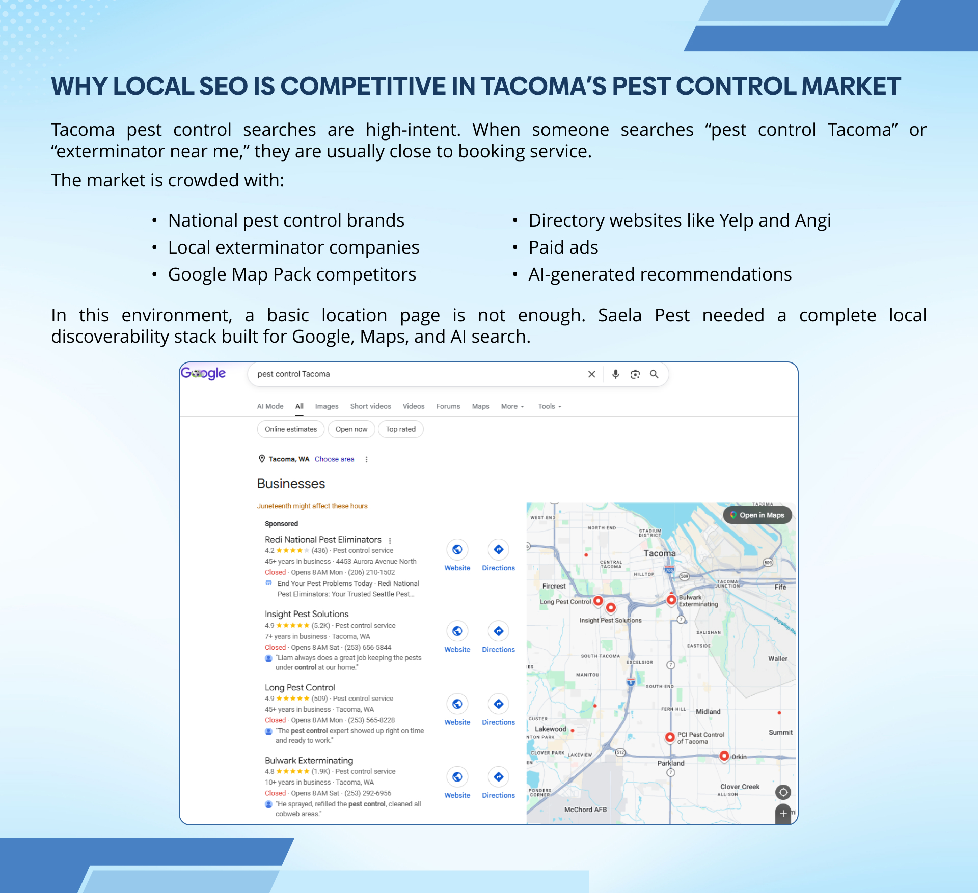 Pest Control Local SEO Case Study | Page 3