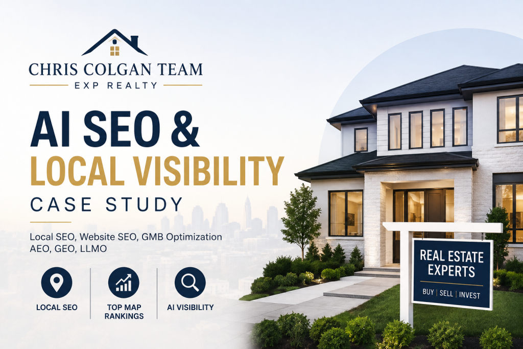 Real Estate Local SEO Growth with Multiple #1 Map Rankings and 35+ New Reviews