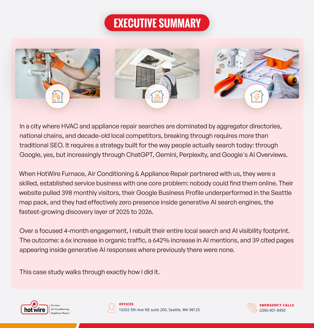 HVAC Local SEO Case Study | Page 1