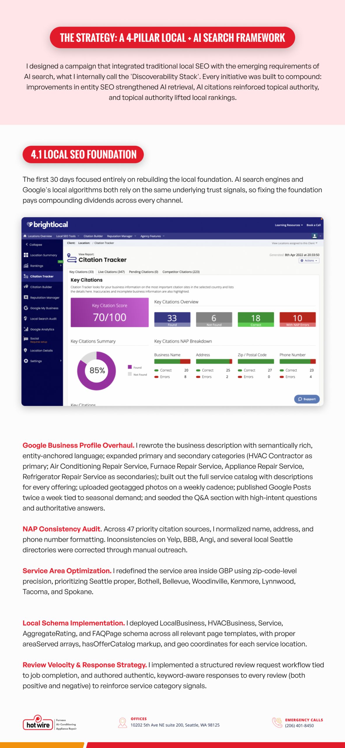 HVAC Local SEO Case Study | Page 6